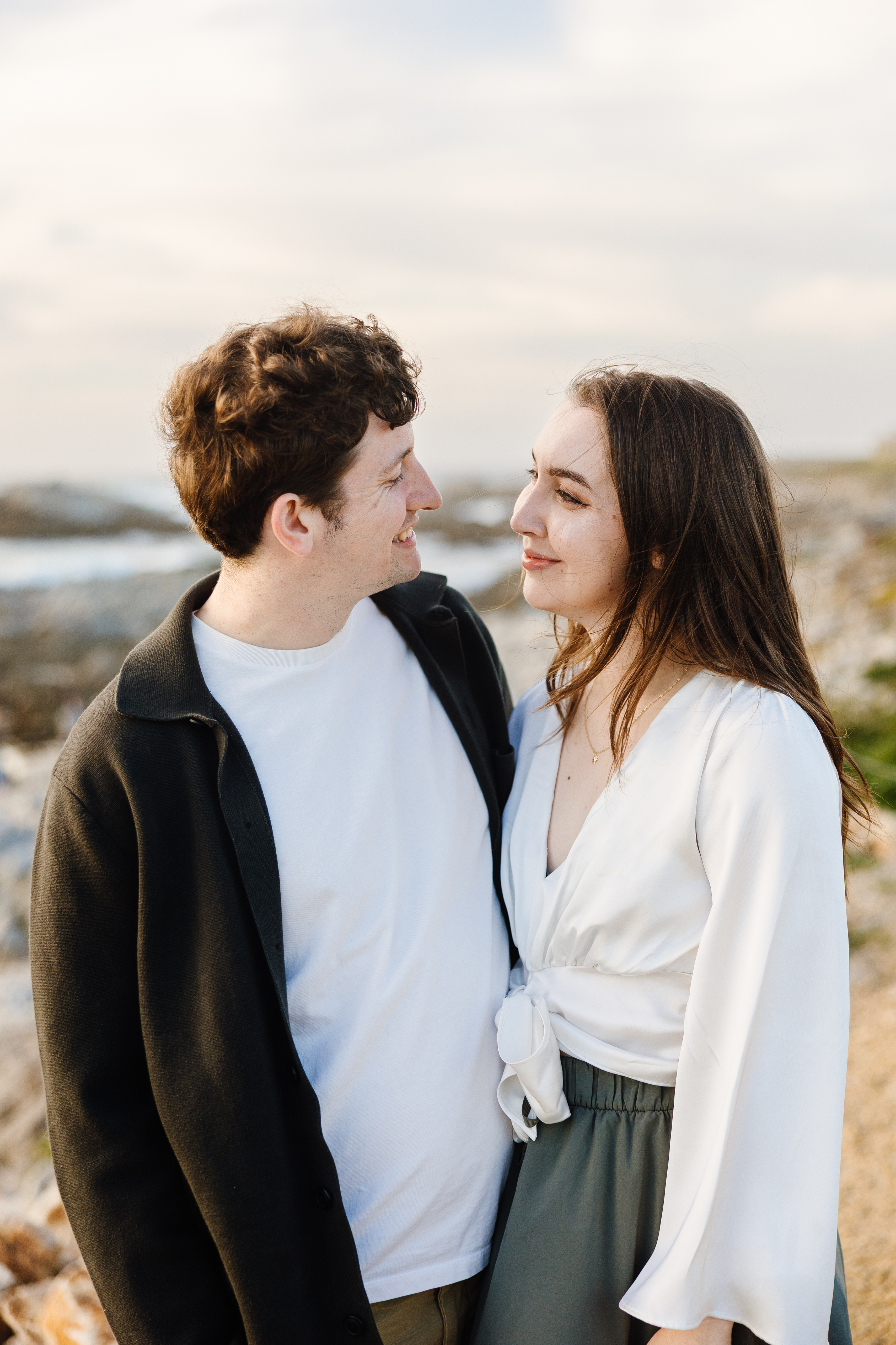 Jenna and Liam engagement photo